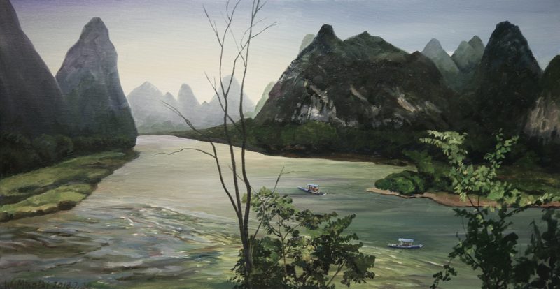 The hills and waters of Guilin
