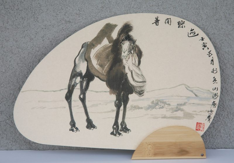 The wind and sand may erase ordinary traces, but they cannot erase the camel’s sense of direction.