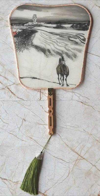 Beyond the passes lie sandstorms, beyond them rise distant mountains.